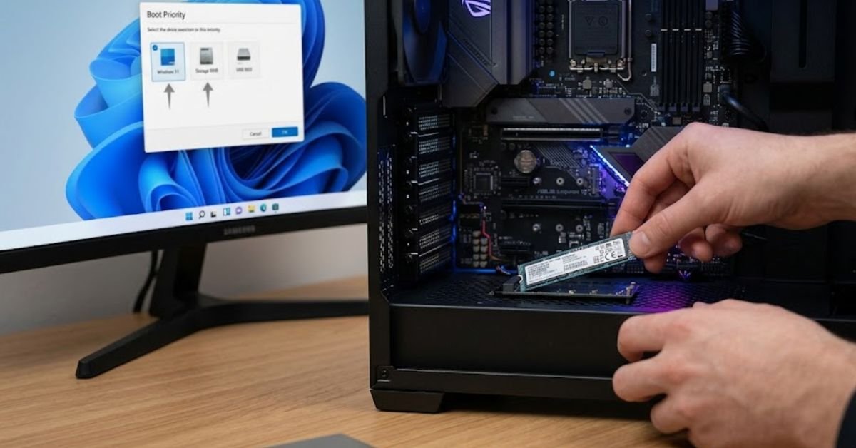 how to change boot drive windows 11​