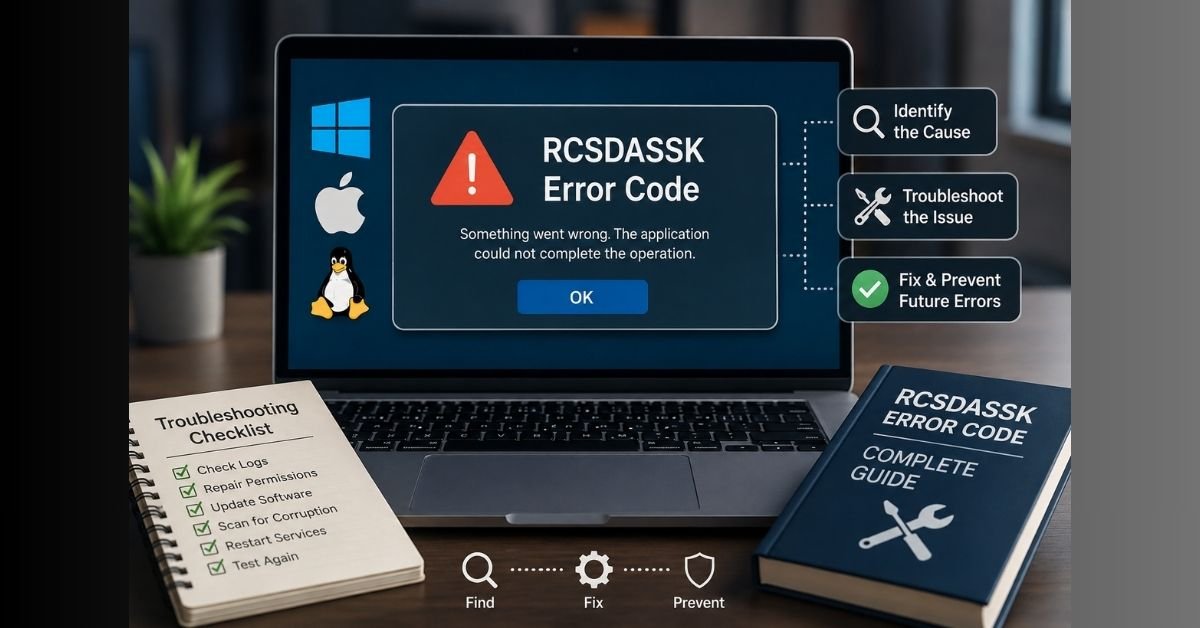 Codes Error RCSDASSK
