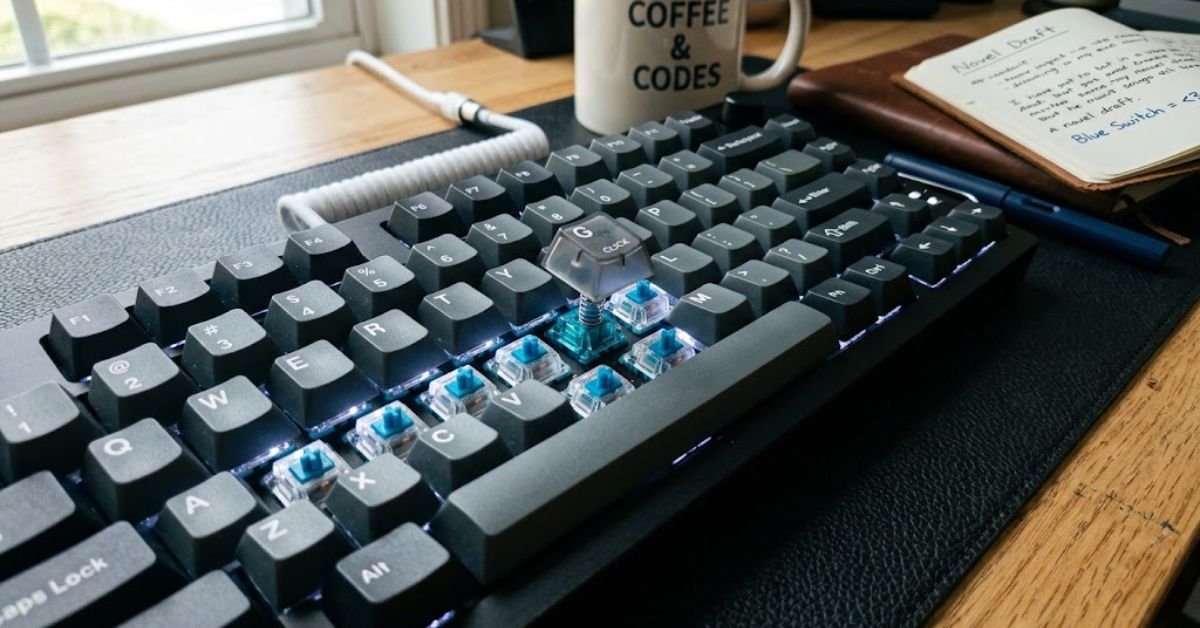 blue switches keyboard