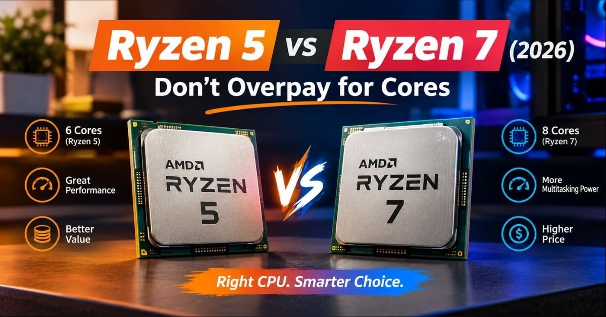 Amd Ryzen 5 vs Ryzen 7